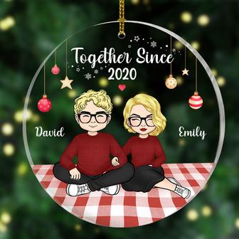 Together Since Personalized Ornament - Christmas Gift - Thegiftio UK