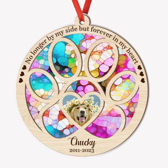 Once By My Side Personalized Suncatcher - Memorial Gift - Thegiftio UK