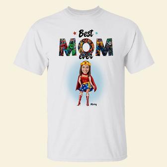 Best Mom Ever Personalized T-Shirt - Gift for Mother's Day - Thegiftio UK