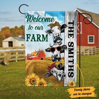 Personalized Farm Animal Garden Flag for Homeowners - Thegiftio UK