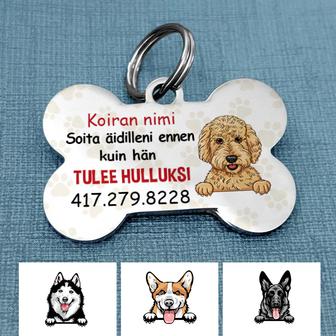 Personalized Dog ID Tag for Your Beloved Pet - Thegiftio UK