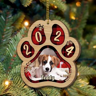 Paw Ornament Personalized Photo - Gift for Pet Lovers - Thegiftio UK