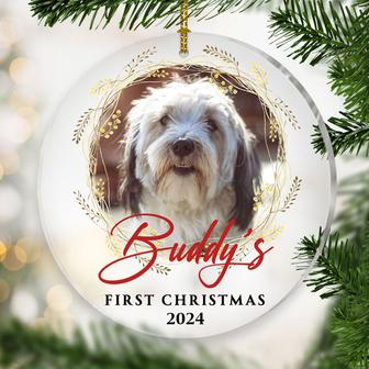 First Christmas Personalized Ornament - Gift for Dog Lovers - Thegiftio UK