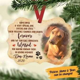 Personalized Dog Memorial In Loving Memory MDF Benelux Ornament NB112 99O60 - Thegiftio UK