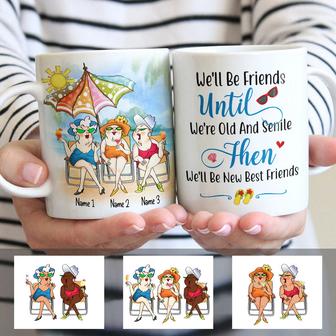 Personalized Summer Beach Friends Mug - Thegiftio UK