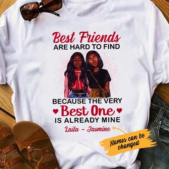Personalized Best Are Mine BWA Friends T Shirt - Thegiftio UK