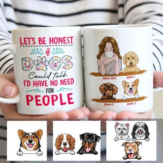 Personalized Dog No Need For People Mug - Thegiftio UK