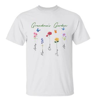 Family Birth Months Flowers Custom T-Shirt - Gift for Family - Thegiftio UK
