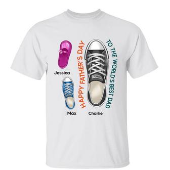 Happy Father’s Day Best Dad Custom Shirt - Gift for Dad - Thegiftio UK