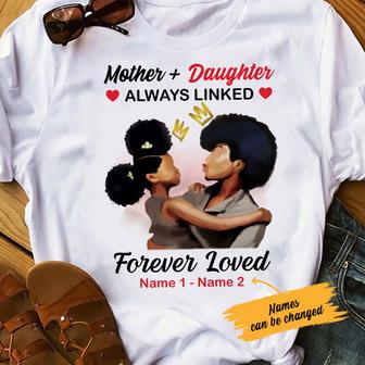 Personalized BWA Mom Always Linked T Shirt - Thegiftio UK