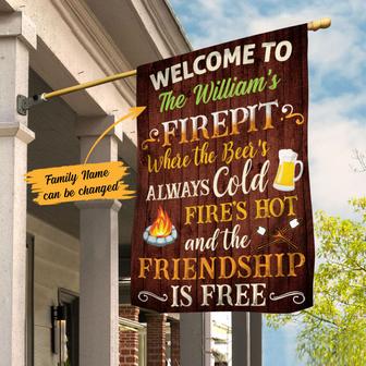 Personalized Garden Flag for Friends - Thegiftio UK