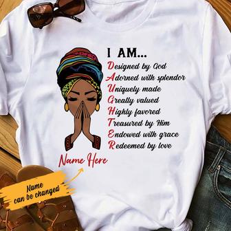 Personalized BWA God I Am T Shirt - Thegiftio UK
