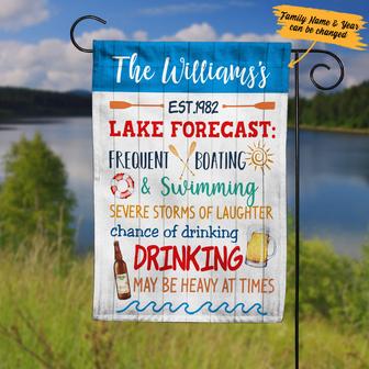 Personalized Gardening Flag for Lake Lovers - Thegiftio UK