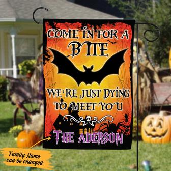 Personalized Halloween Garden Flag for Spooky Decor - Thegiftio UK