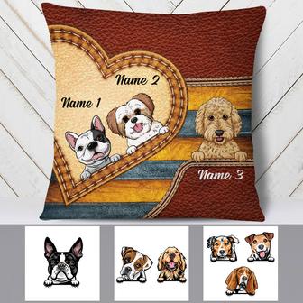 Personalized Dog Love Pillow TID - Thegiftio UK