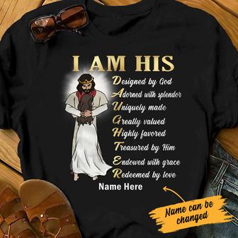 Personalized I Am Child Of God T Shirt - Thegiftio UK