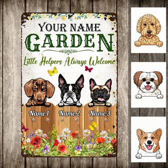 Personalized Dog Garden Sign for Pet Lovers - Thegiftio UK