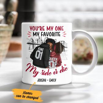 Personalized My One BWA Couple Mug - Thegiftio UK