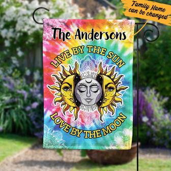 Personalized Garden Flag for Hippie Lovers - Thegiftio UK