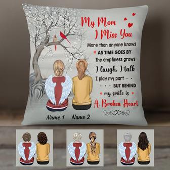 Personalized To Mom Memorial Pillow - Thegiftio UK