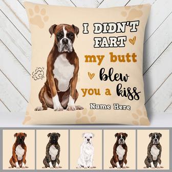 Personalized Boxer Dog Fart Pillow for Dog Lovers - Thegiftio UK