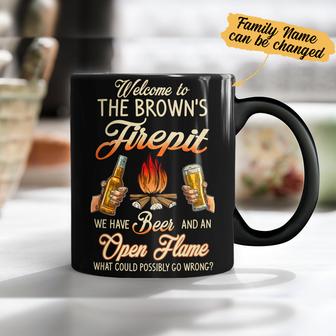 Personalized Camping Firepit Mug - Thegiftio UK