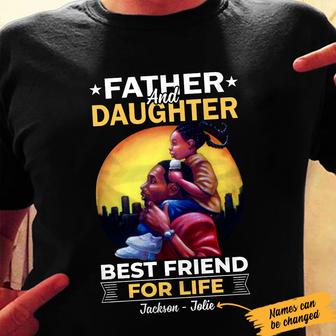 Personalized BWA Dad Best Friend For Life T Shirt - Thegiftio UK