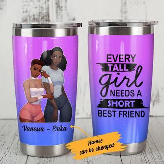 Personalized BWA Friends Every Tall Girl Steel Tumbler - Thegiftio UK
