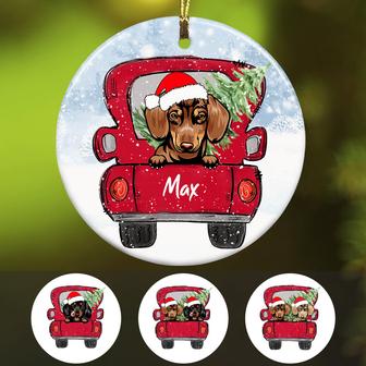 Personalized Dachshund Dog Christmas - Thegiftio UK