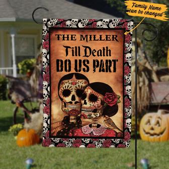 Personalized Halloween Flag for Husband & Wife - Thegiftio UK