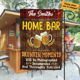Personalized Garden Flag for Home Bar Lovers - Thegiftio UK