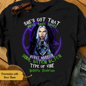 Personalized Witch Halloween T Shirt - Thegiftio UK