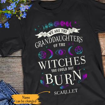 Personalized Witch Halloween T Shirt - Thegiftio UK