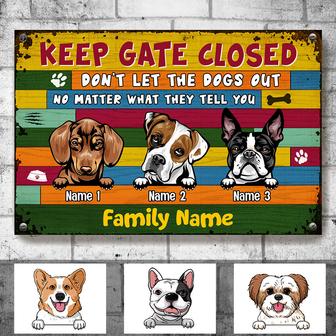 Personalized Dog Welcome Sign for Dog Lovers - Thegiftio UK