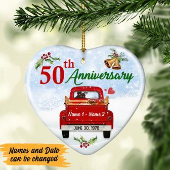 Personalized Anniversary Ornament NB42 99O47 - Thegiftio UK