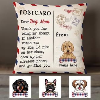 Personalized Love Letter Pillow for Dog Moms - Thegiftio UK