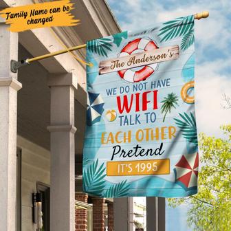 Personalized Pool Garden Flag for Home Decor - Thegiftio UK