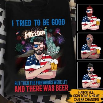 I Tried To Be Good But Then The Fireworks We're Lit Custom - Thegiftio UK