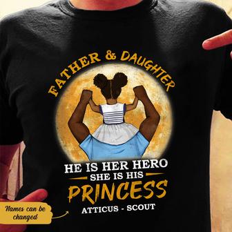 Personalized BWA Dad And Daughter Best Friend T Shirt - Thegiftio UK