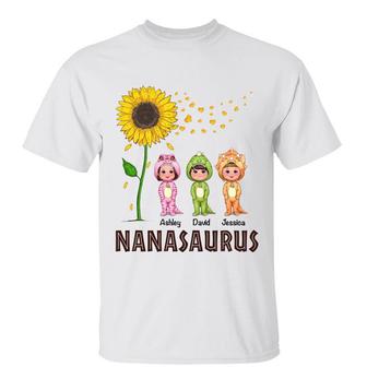 Cute Dinosaur Costume Personalized T-Shirt - Gift for Kids - Thegiftio UK