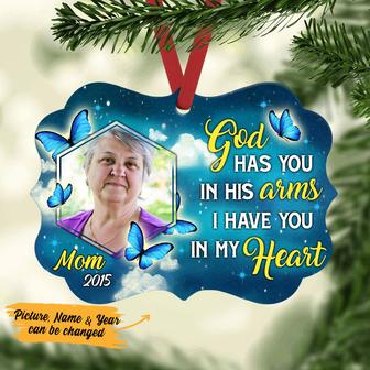 Personalized Memorial Butterfly I Have You In My Heart Benelux Ornament NB231 87O53 - Thegiftio UK