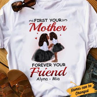Personalized BWA Mom Forever Friend T Shirt - Thegiftio UK