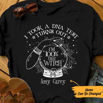 Personalized Witch Halloween T Shirt - Thegiftio UK