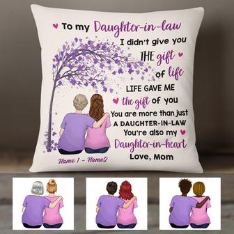 Personalized Pillow for Mom and Daughter-in-Law - Thegiftio UK