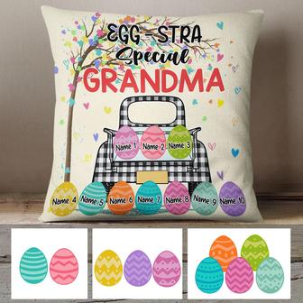Personalized Easter Egg-Stra Special Grandma Pillow - Thegiftio