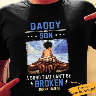 Personalized A Bond Can't Be Broken BWA Dad T Shirt - Thegiftio UK