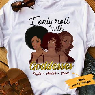 Personalized BWA Goddesses Friends T Shirt - Thegiftio UK