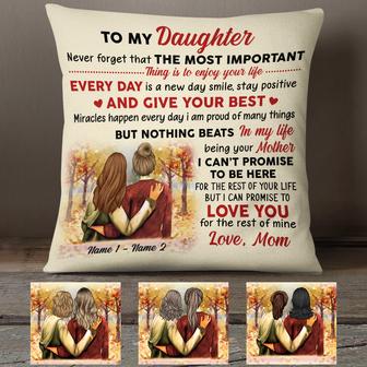Personalized Pillow for Mom and Daughter - Thegiftio UK