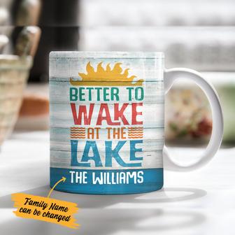 Personalized Lake Garden Mug JN294 85O60 - Thegiftio UK