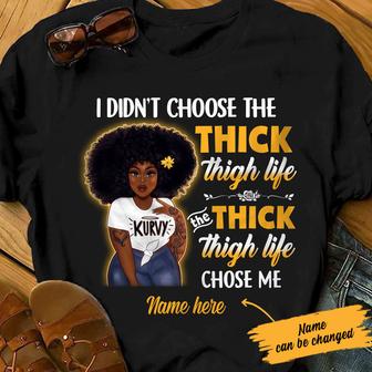 Personalized BWA Chubby Thigh Life T Shirt - Thegiftio UK